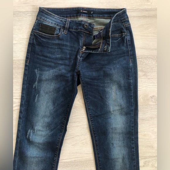 New Monnari Sequin Bling Pocket Skinny Jeans - Picture 7 of 16